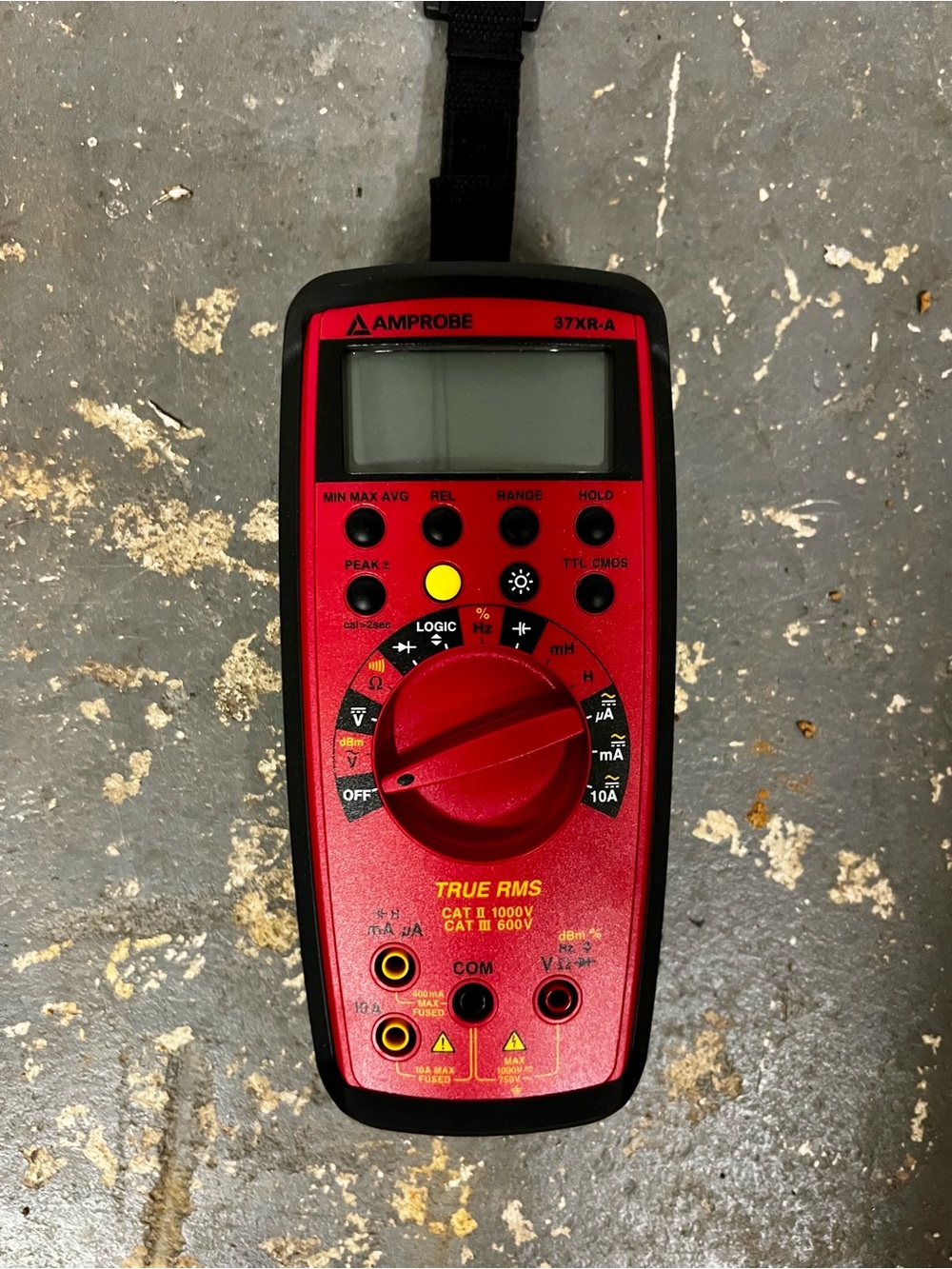 Red Digital Multimeter True RMS Handheld Tester - - Picture 2 of 3